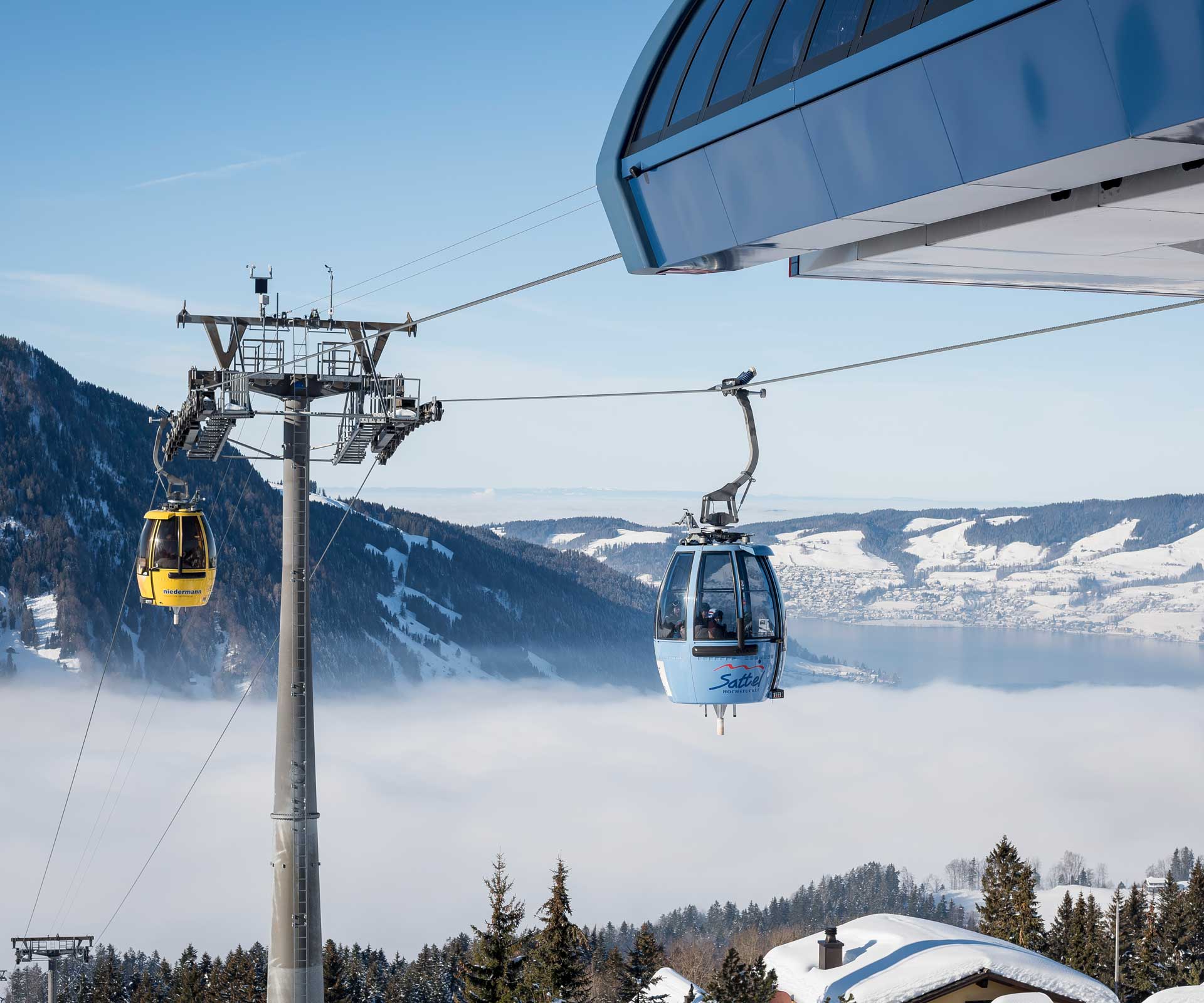 Winterspass für die ganze Familie am Sattel-Hochstuckli | Famigros
