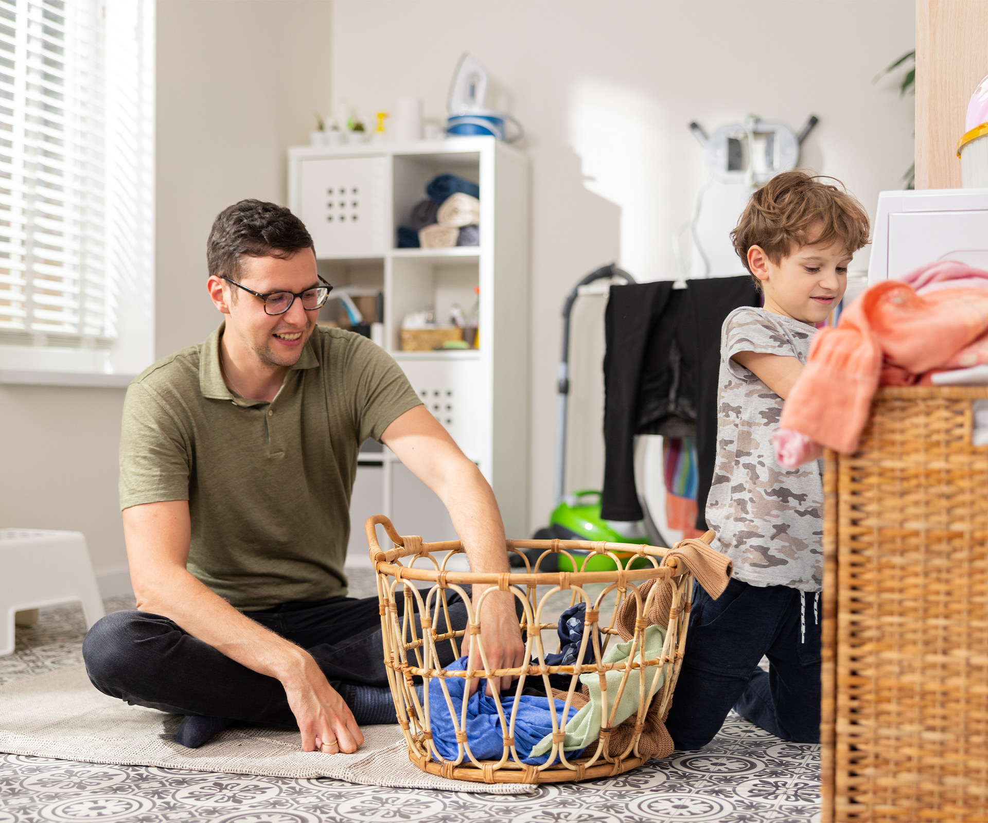Piano dei lavori domestici con modello per tutta la famiglia